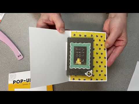 6-17-22  Lemon Days Minute Made Technique: Pop-Up Card Kit by PhotoPlay