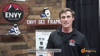 Envy Ski Frames Allow You To Ski In Snowboard Boots