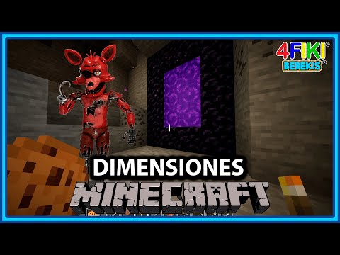 Aenh 4Fiki® - I travel to the dimension of FNAF Foxy - dimensions #1 - minecraft series