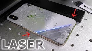 Easiest iPhone Glass Fix – WITH LASERS (Not clickbait)