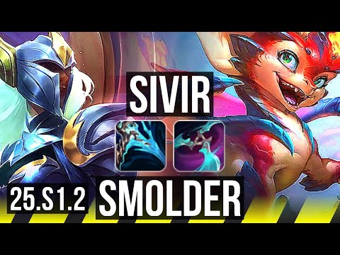 SIVIR & Lulu vs SMOLDER & Blitzcrank (ADC) | Dominating | KR Grandmaster | 25.S1.2