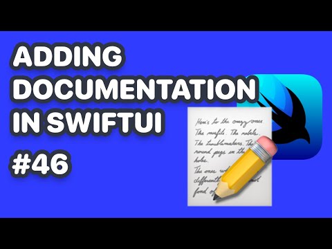 How to add documentation and comments to your SwiftUI projects (Xcode Documentation) thumbnail