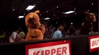 Sooty, Sweep and Soo perform 'We Are Family'