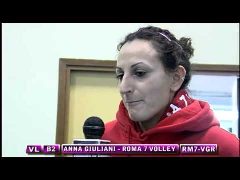 Interviste Roma 7 vs Volley Group Roma