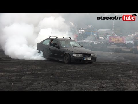 Eliminacje pokazu mocy BMW E36 Compact - XXI Ogólnopolski Zlot BMW Toruń 2018