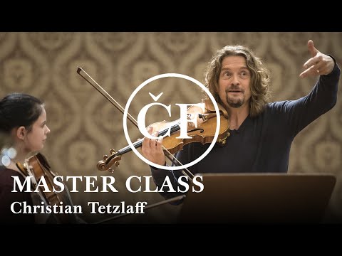 Master Class: Christian Tetzlaff teaches to play the violin
