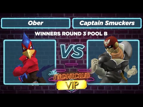 The Nightclub VIP: Captain Smuckers (Falcon) vs Ober (Falco) - WR3 SSBM Pool B