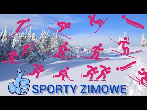 ZIMOWE DYSCYPLINY SPORTOWE- prezentacja, film edukacyjny dla dzieci