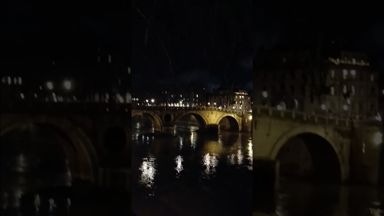 This bridge is bringing people from both sides together.#travel #explore #love #song #music #rome