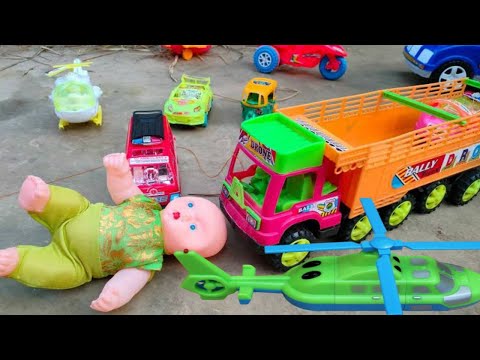 gadi wala cartoon | toy ka video tractor train car toy | guda gudiya cartoon video toy