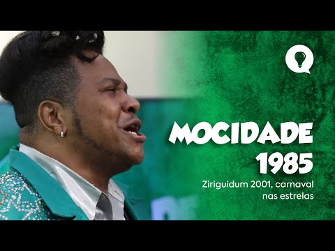 🟢 Mocidade 1985 | Wander Pires na Resenha de Carnaval