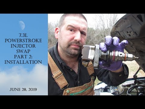 Part 2 7.3L Injector Swap (Installation and Startup)