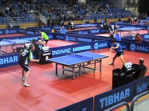 17Florian Schreiner Deutscher Meister Doppel U18 vs S Stuerzebecher 1Deutsche Meistersch 2013 Bamber