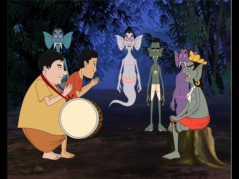 GUPI GYNE BAGHA BYNE || THAKURMAR JHULI || FAIRY TALES | SSOFTOONS