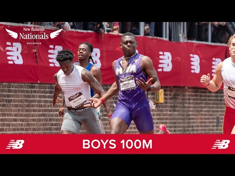 Boys 100m Championship Final - New Balance Nationals Outdoor 2023