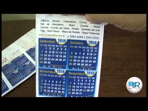 Melográfica Calendário de Mesa