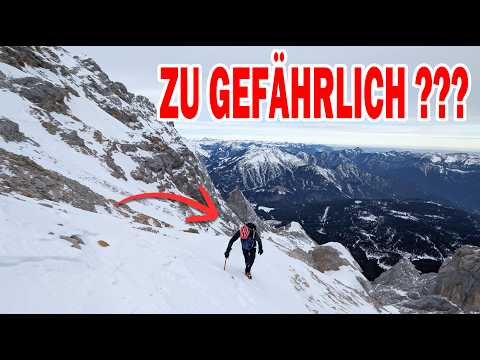 Zugspitze aktuell: Winter-Besteigung über Stopselzieher (Bedingungs-Check 2026) #bergsteigen