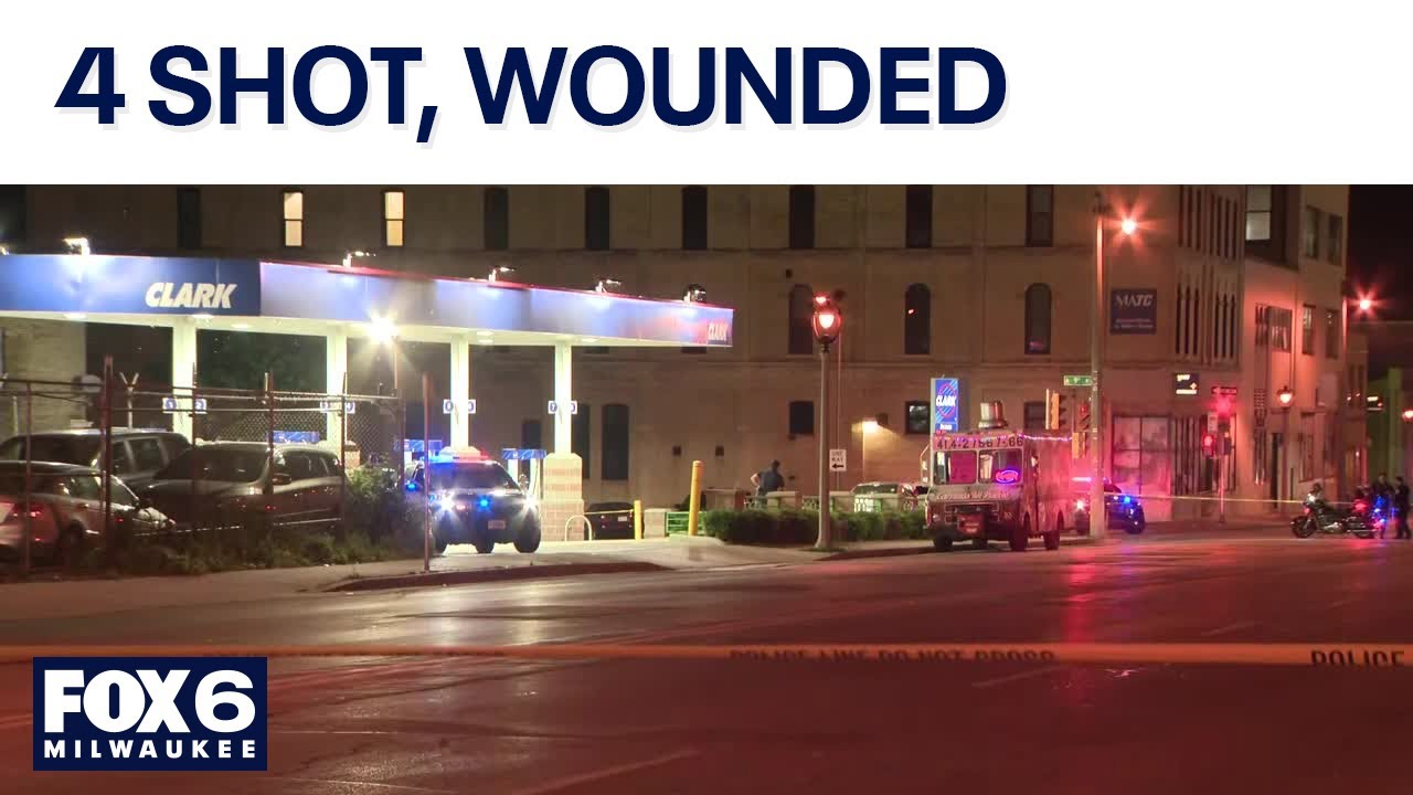 Milwaukee shooting, 4 people wounded | FOX6 News Milwaukee