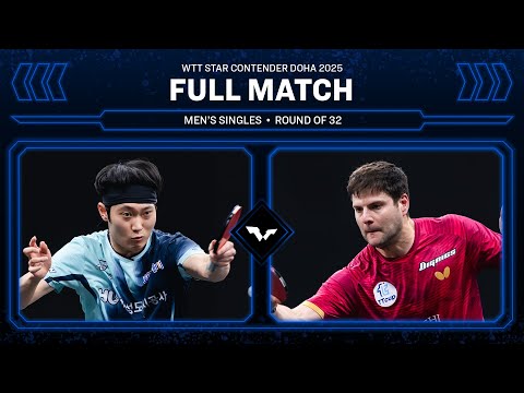 FULL MATCH | Cho Daeseong vs Dimitrij Ovtcharov | MS R32 | WTT Star Contender Doha 2026