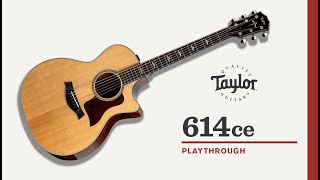 Taylor Guitars 614ce | Playthrough Demo