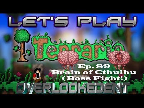 BamVille! Ep.89 "Brain of Cthulhu" (Boss Fight!) - Terraria Xbox 360 - [Let's Play!]