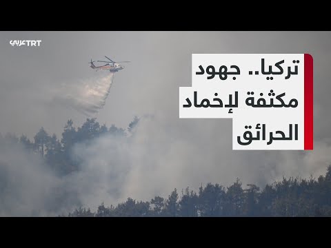 حرائق غابات في تركيا