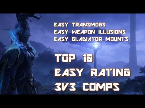 Shadowlands Top 10 EASY RATING 3v3 Comps!