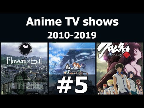 Anime TV shows from the 2010s - part 5