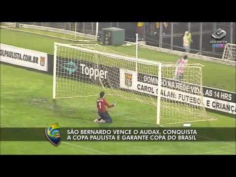Copa Paulista 2013 - FINAL - São Bernardo (4) 0X0 (3) Audax [Matéria Gazeta Esportiva]