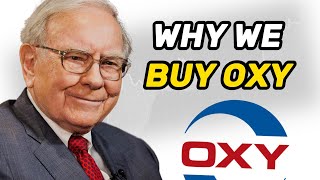 Warren Buffett EXPLAINS WHY HE BUYS OXY🖤🛢 Everything on why he buys Occidental Petroleum shares  🏭
