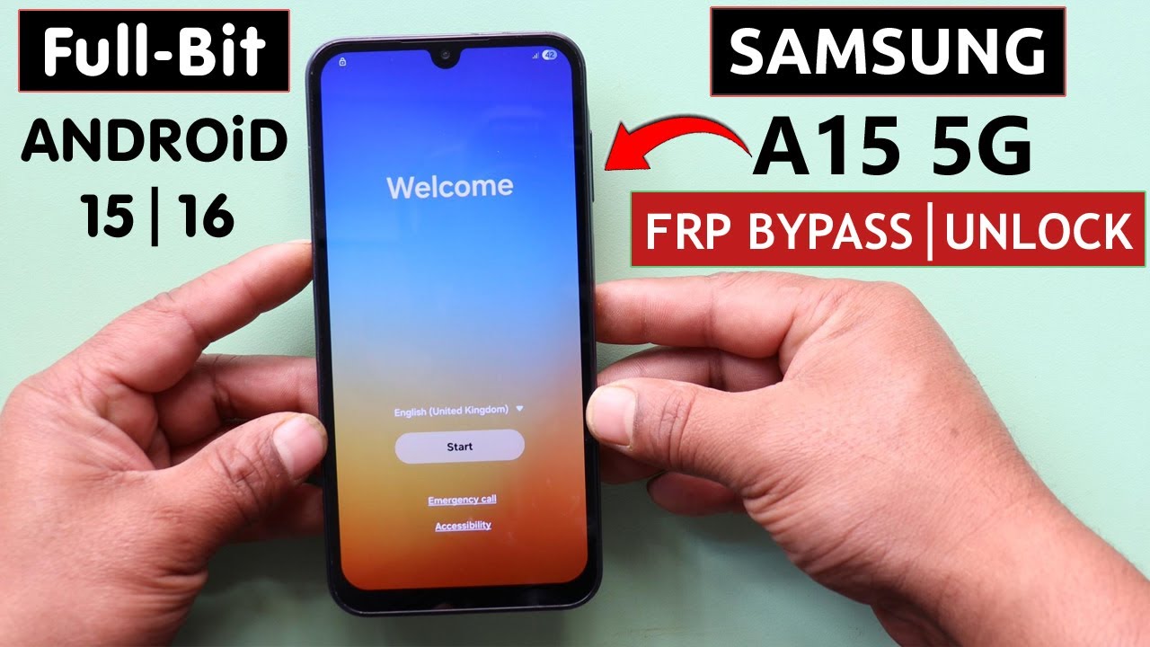 2026 - Samsung A15 5G Android 15/16 Frp Unlock/Bypass - Without No Test Point | One Click Free Tool