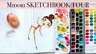 🎉🎉 Midori 2018-2023 Sketchbook Tour!! With Commentary + Shop SALE!!!