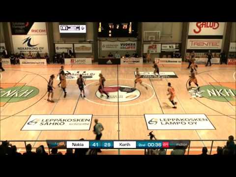 BC Nokia vs.  Korihait | Näädät Highligths | 07.12.2016