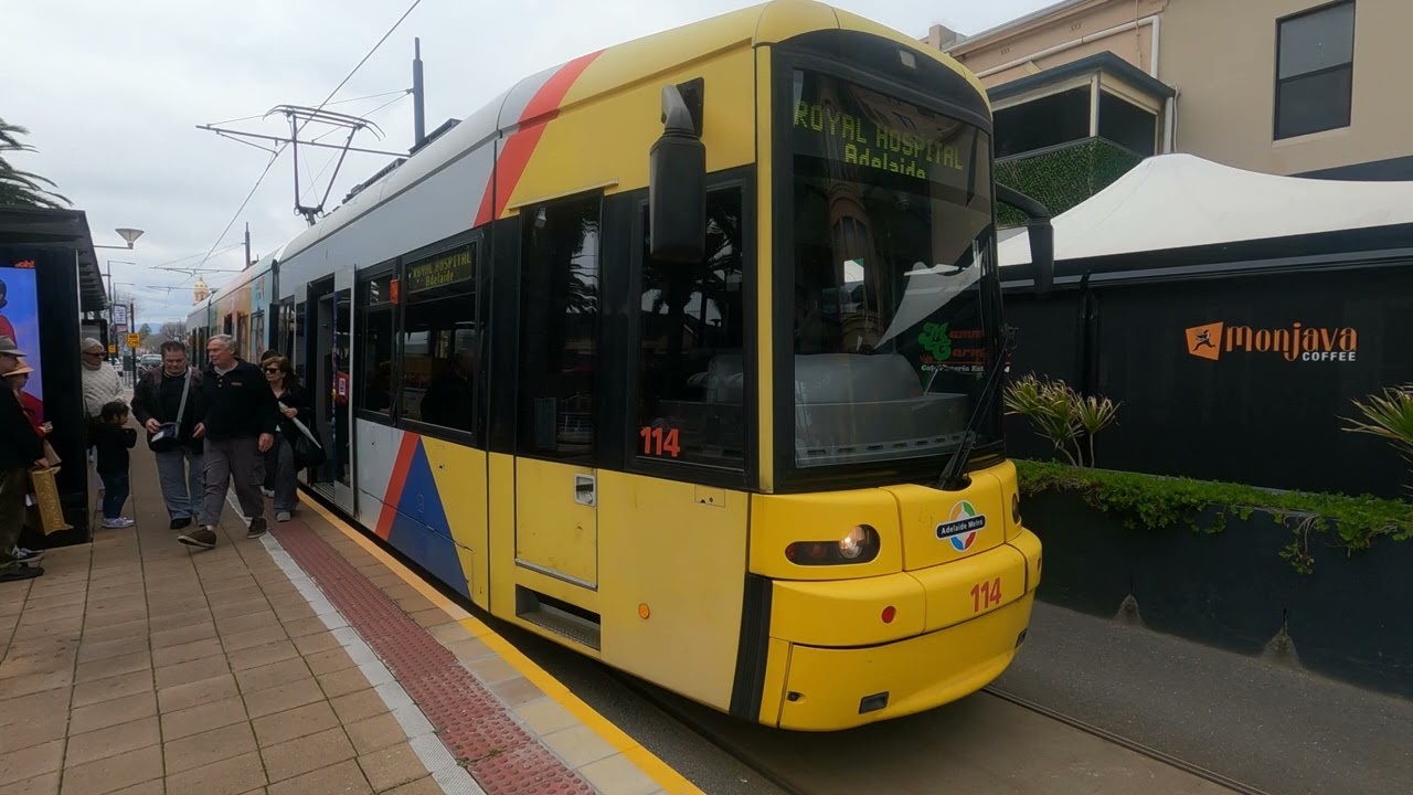 Experience a virtual tram ride to Glenelg.