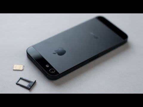 comment ouvrir l'iphone 5 pour mettre la carte sim