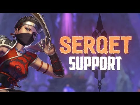 Serqet Support: BEST ASSASIN SUPPORT PERIOD! - Incon - Smite