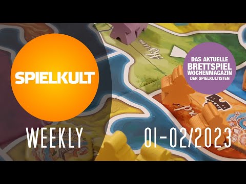 Weekly 01-02/2023 // Brettspiel-Reviews, Spieletreff, Vorschau