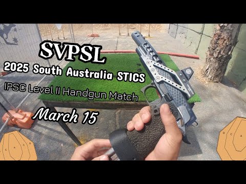 IPSC Open Division | Level 2 Handgun Match | Overall Win | 2025 SA STICS | Crixian Diago