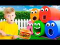 Kids Feed The Hungry Color Tubes