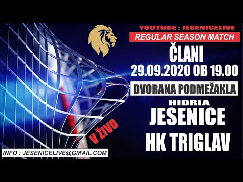 ČLANI HD HIDRIA JESENICE - HK TRIGLAV