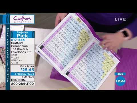 Crafter's Companion The Boxer and Envelobox Kit