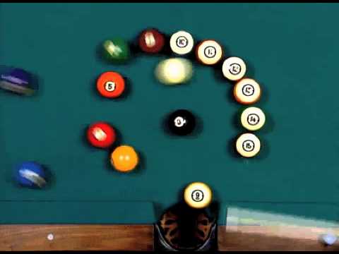 "Machine Gun" Lou Butera - Shots Using 15 Balls