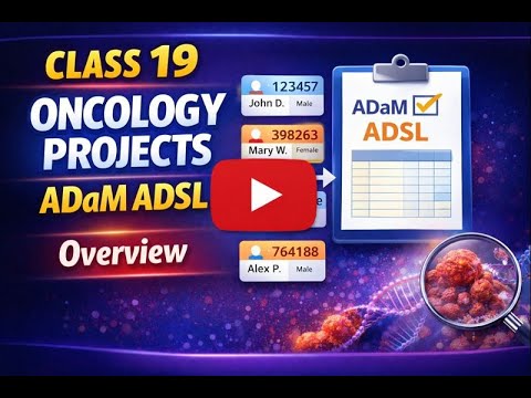 class 20 Oncology projects ADaM ADSL