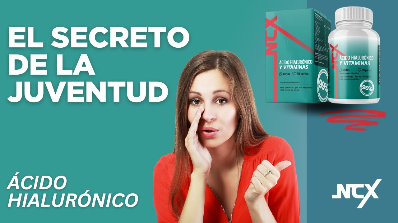 ¿El Secreto de la Juventud? beneficios del Ácido Hialurónico