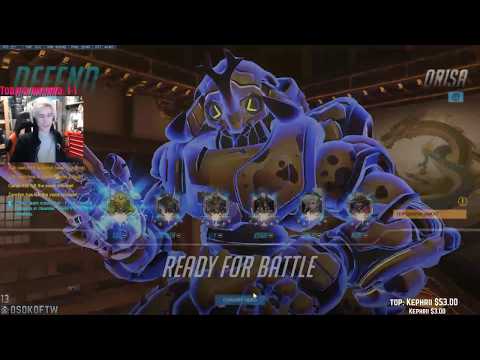 [Season 6: 4400 SR] xQc | Roadhog, Winston | Hanamura Pro Gameplay