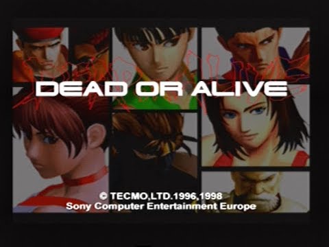 Gameplay Ps1 - Dead or alive PAL Tournament (1997)