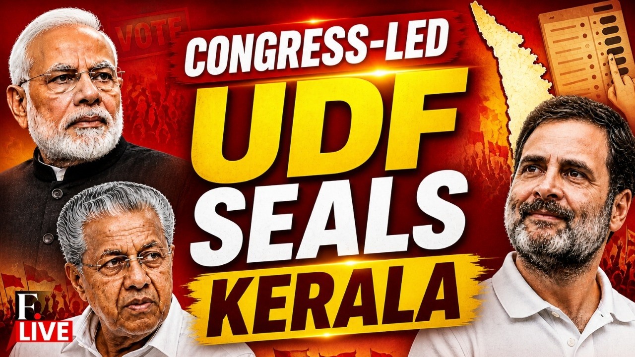 Kerala Election Results 2026 LIVE: Congress-led UDF Leads | Pinarayi Vijayan-led LDF Trails