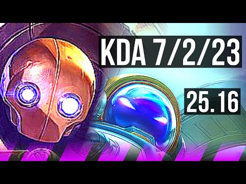 BLITZCRANK & Zeri vs XERATH & Yunara (SUP) | KR Master | 25.16