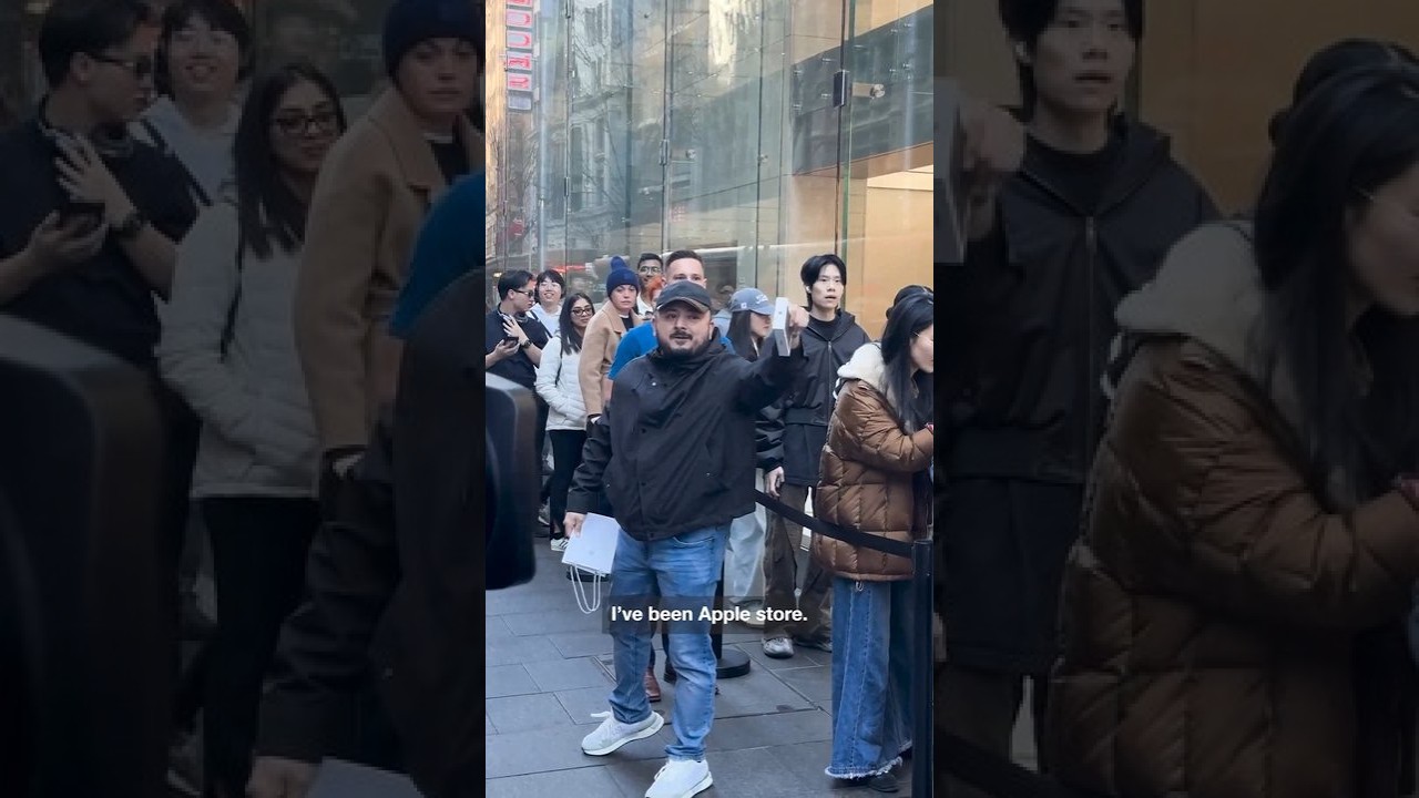 Tensions flare over who got world&rsquo;s first iPhone 18 - YouTube