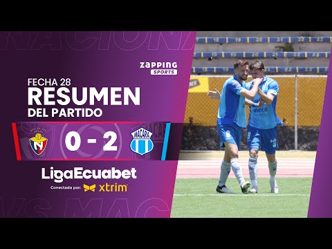 El Nacional 0 - 2 Macará / Fecha 28 / Liga Ecuabet conectada por Xtrim